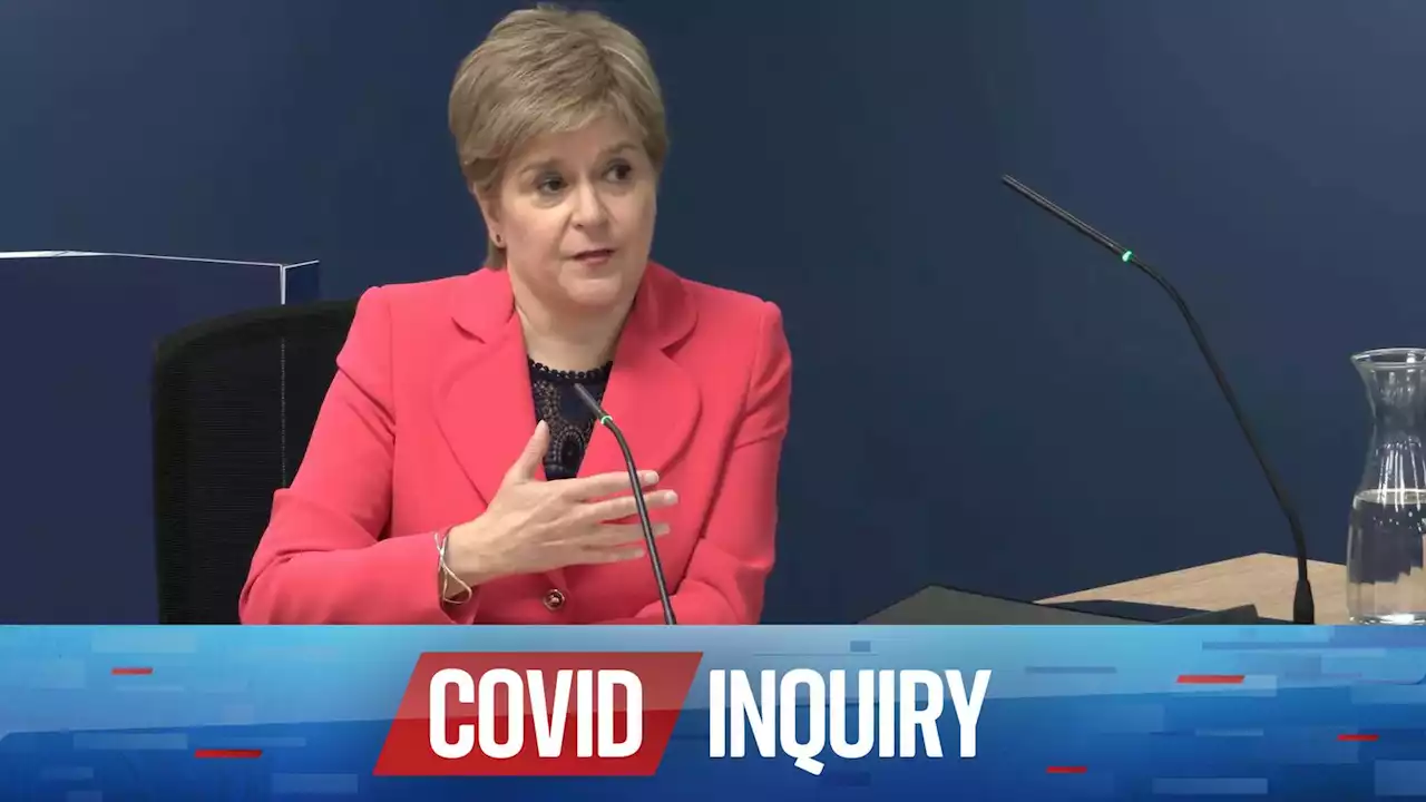 COVID inquiry latest: Sturgeon told she is in 'witness box, not soap box'; scientist gives warning on future pandemics