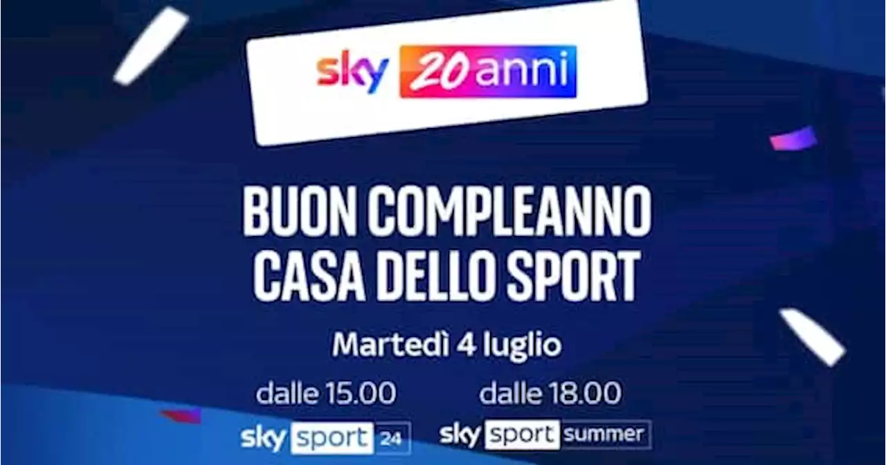 Il 4 luglio un evento speciale su Sky Sport