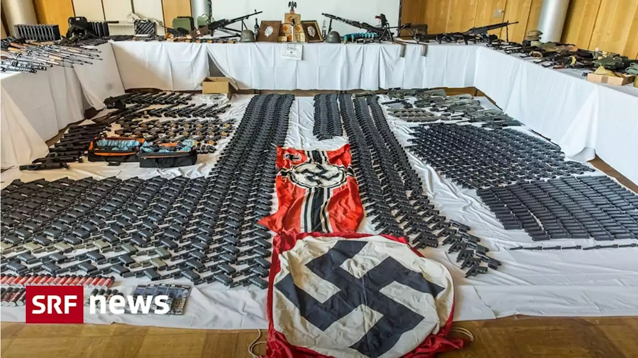 Nazi-Symbole - Rechtsextreme Rocker: Österreichs Polizei findet Waffenarsenal