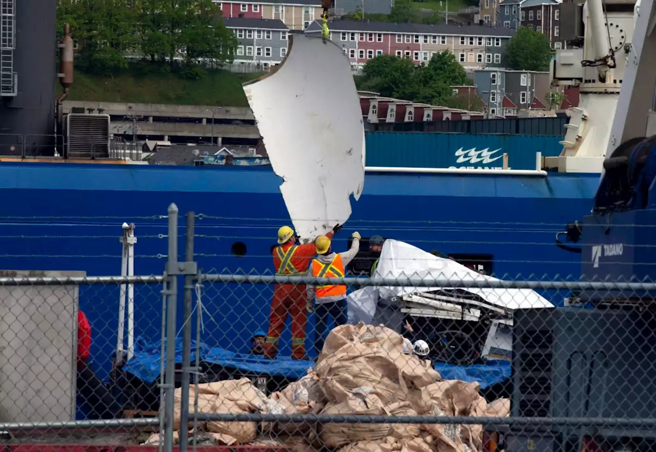 Presumed human remains recovered from wreckage of Titan sub, US Coast Guard says