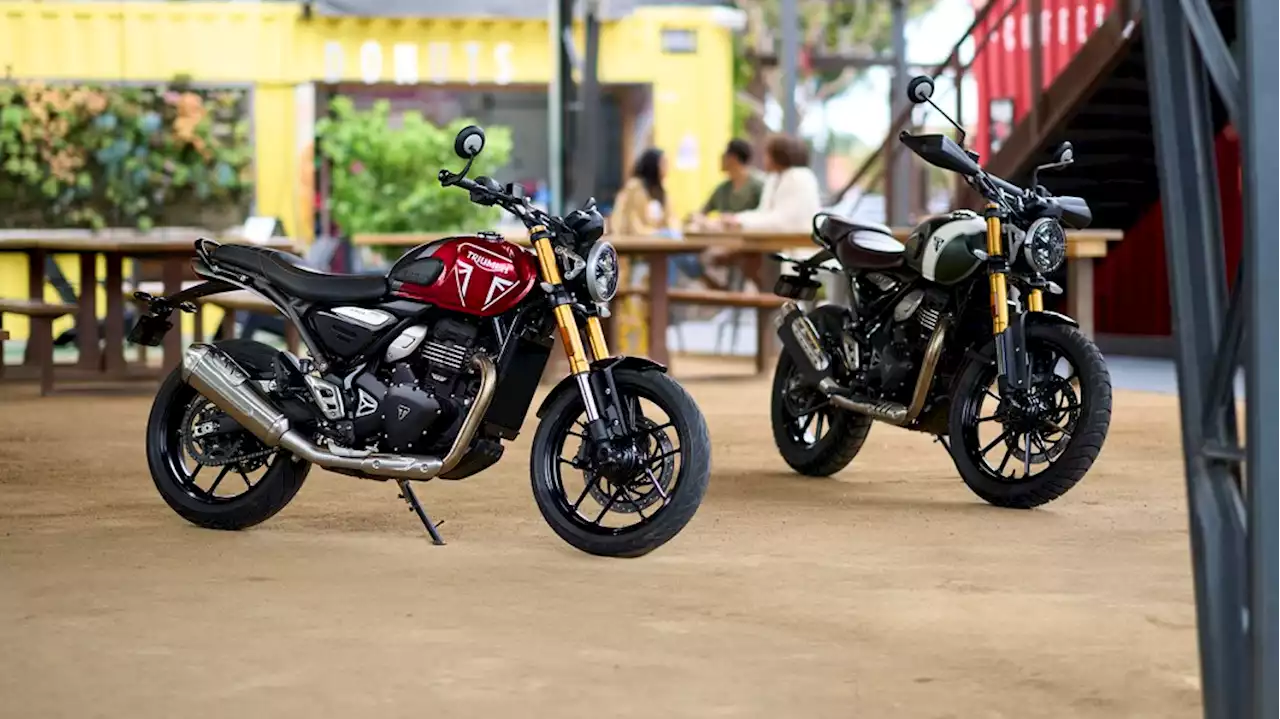 Triumph reveals entry-level retro bikes with Speed 400, Scrambler 400 X - Autoblog