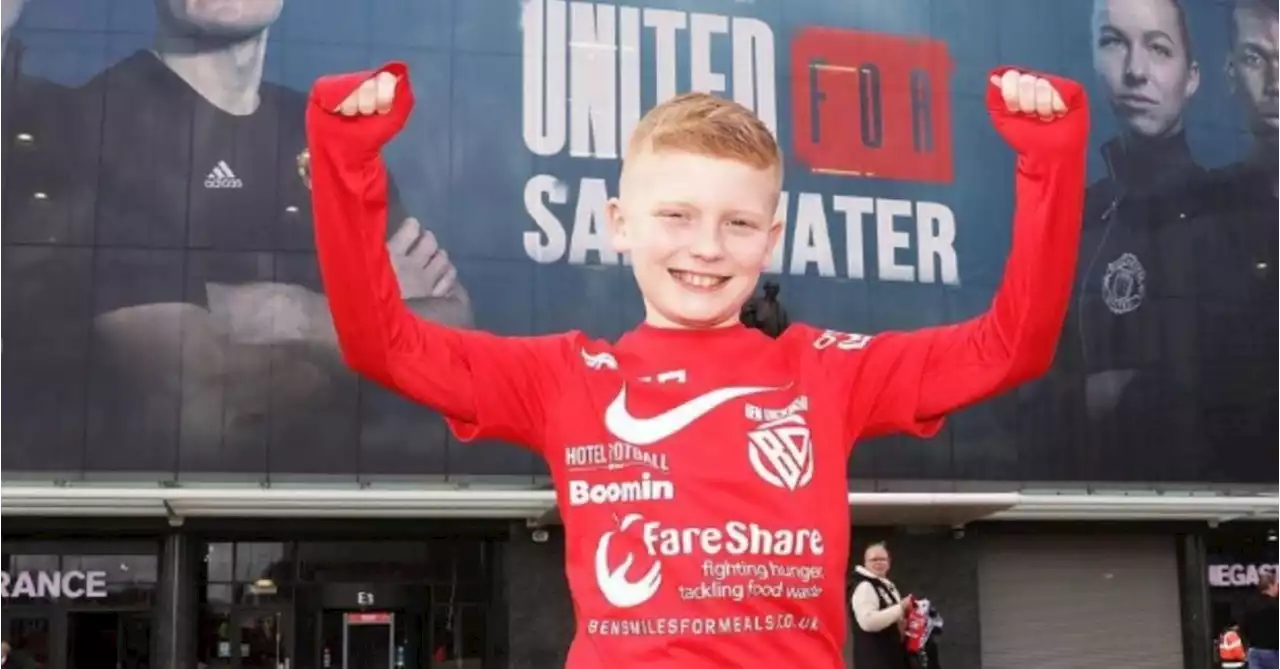 12 Year Old Manchester United Fan To Walk 999 Laps Of His Favourite Stadiums