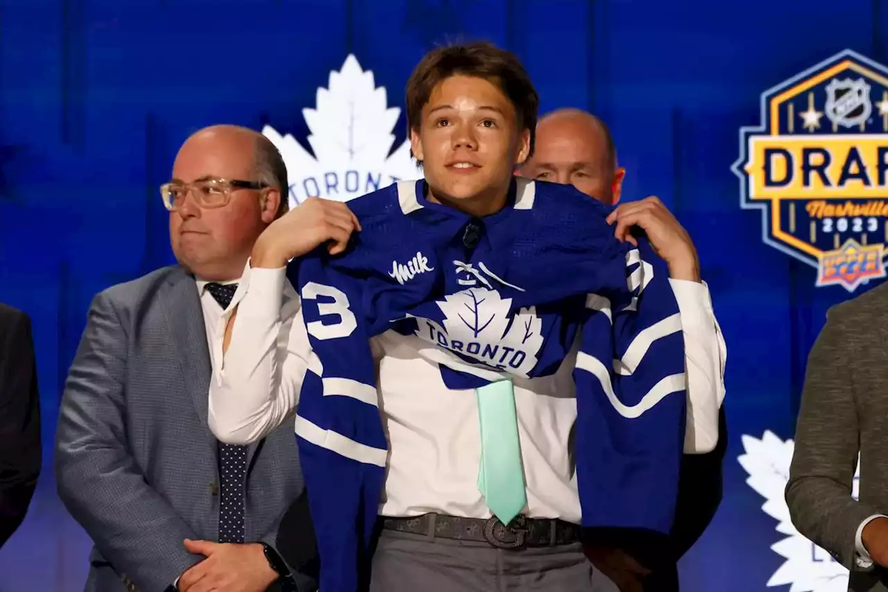 Maple Leafs dip into the London pipeline to find first-rounder Easton Cowan