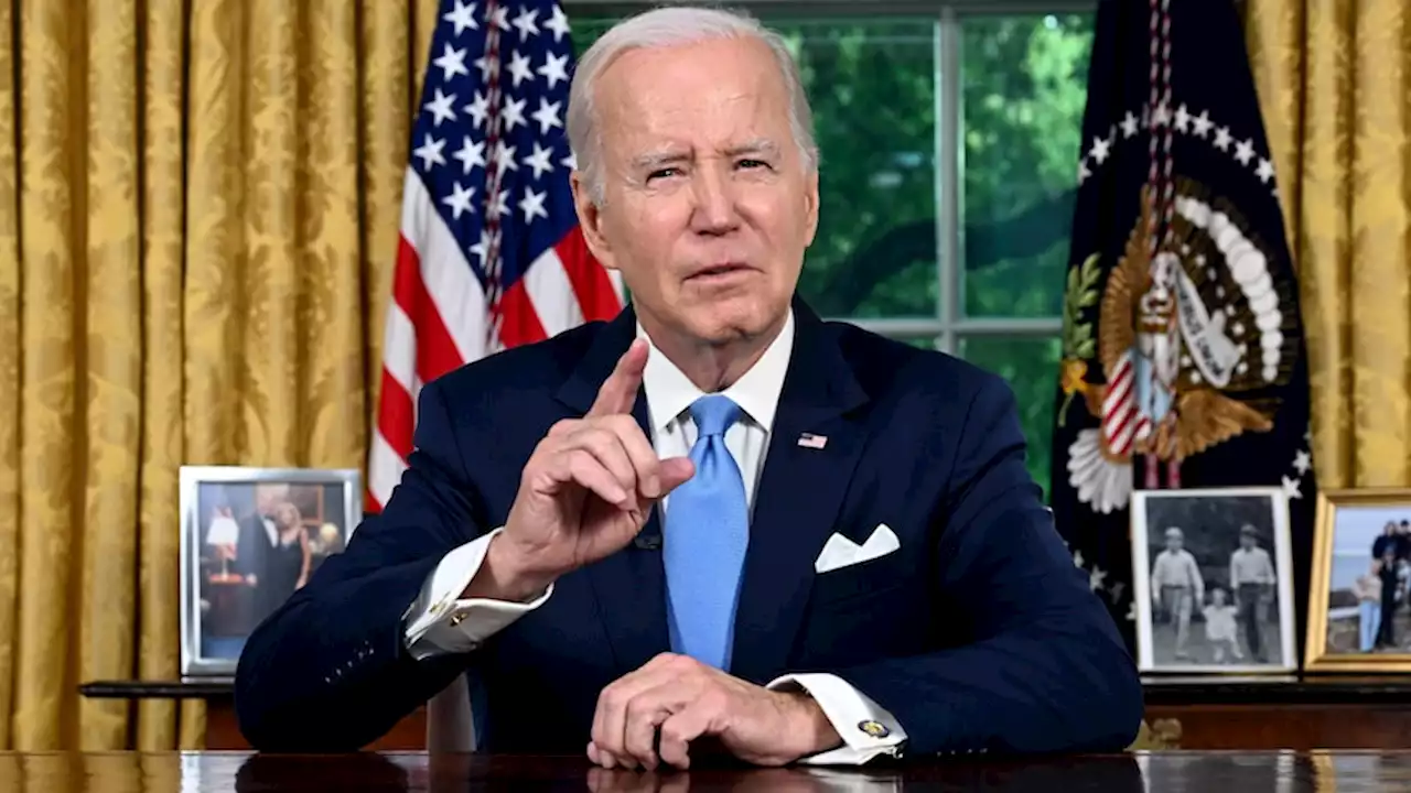 'The stakes could not have been higher': Biden celebrates debt ceiling deal