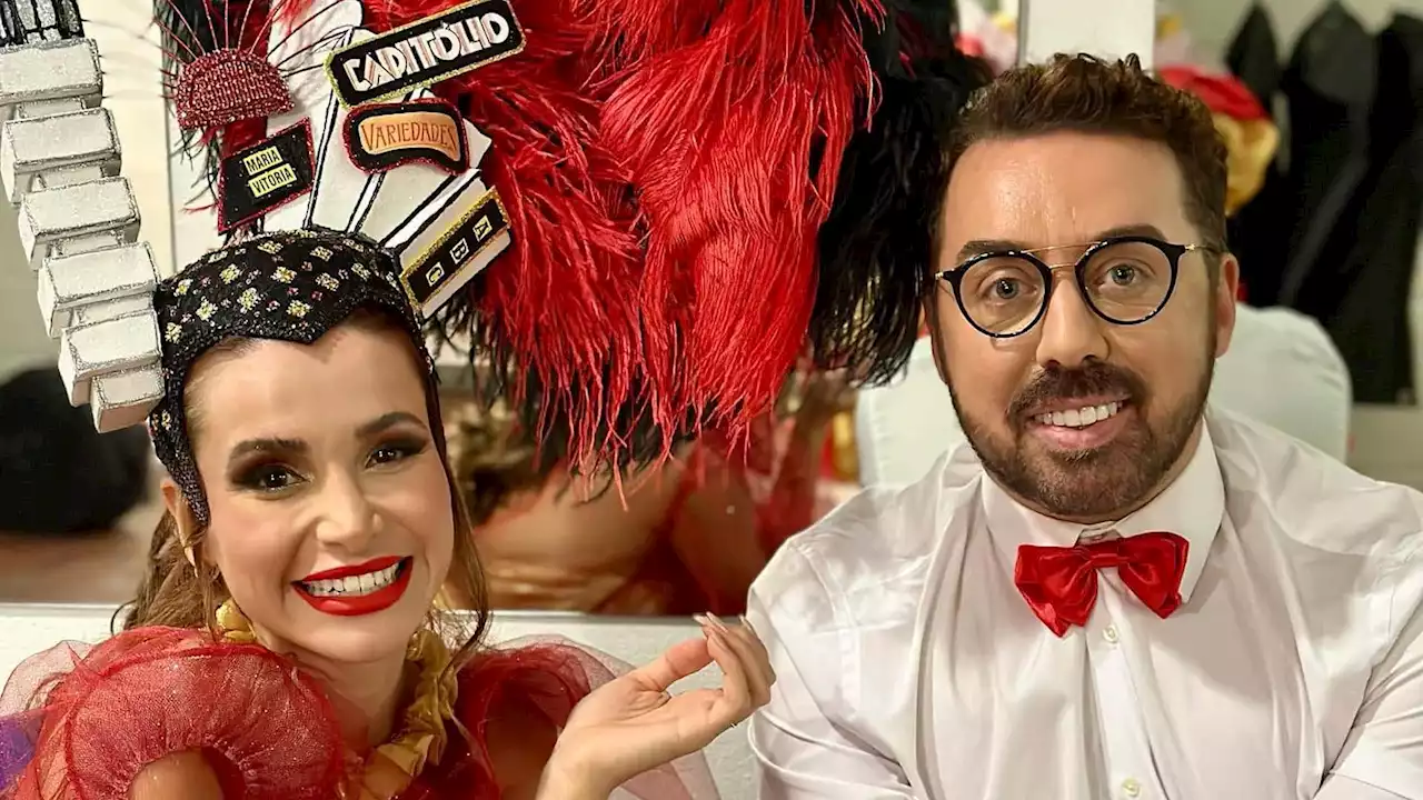 Bruna Gomes e Flávio Furtado na Altice Arena com a 'Marcha mais tudo de Lisboa': 'Os padrinhos mais lindos'