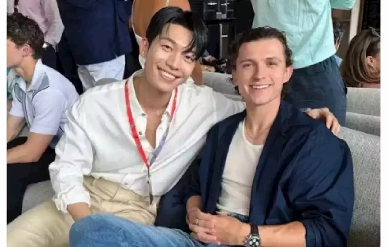 Hadir di Formula 1 Monako, Wi Ha Joon Bagikan Potretnya dengan Tom Holland