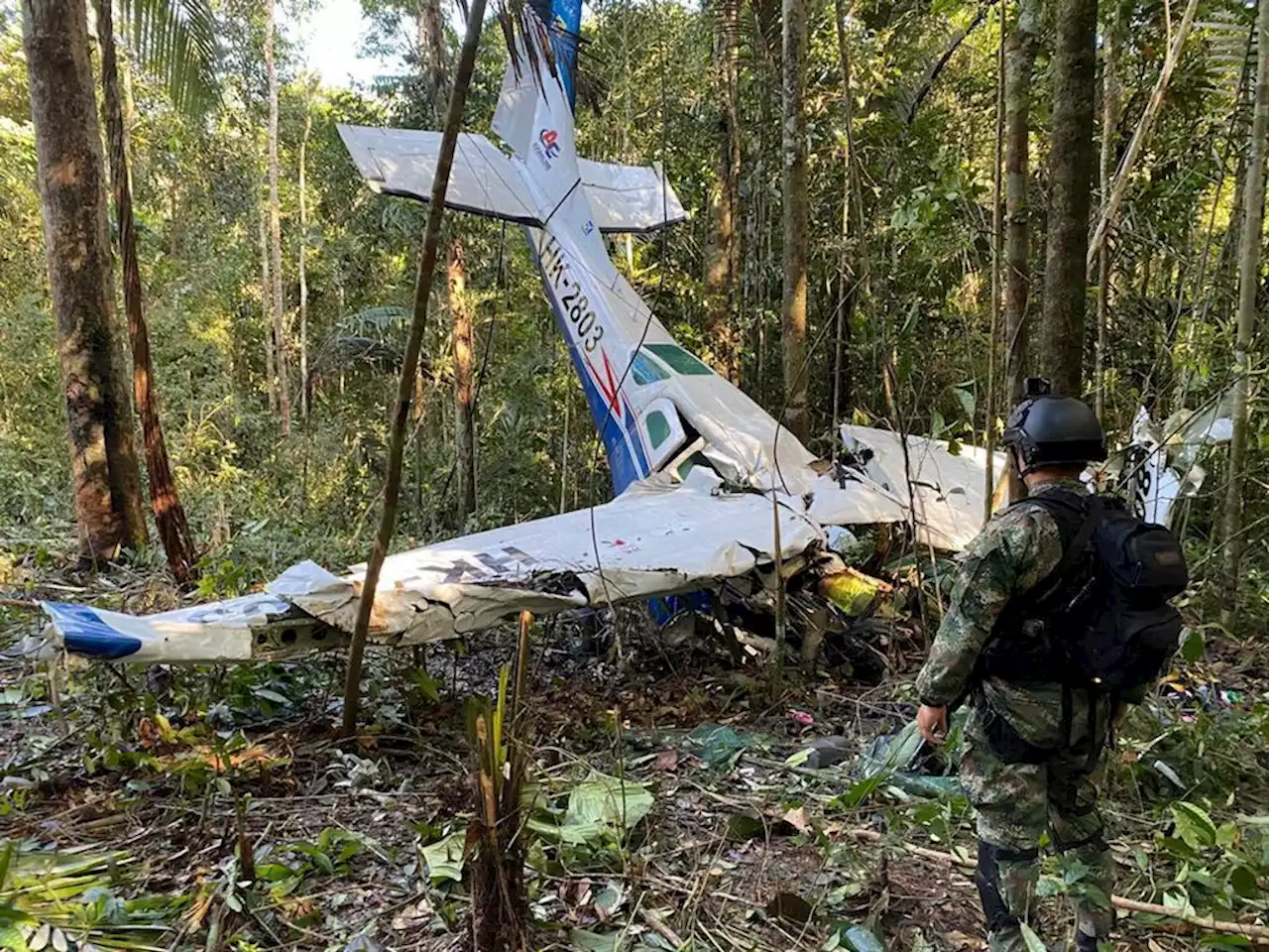 Kinder im Dschungel vermisst: Neue Details zum Flugzeugabsturz in Kolumbien