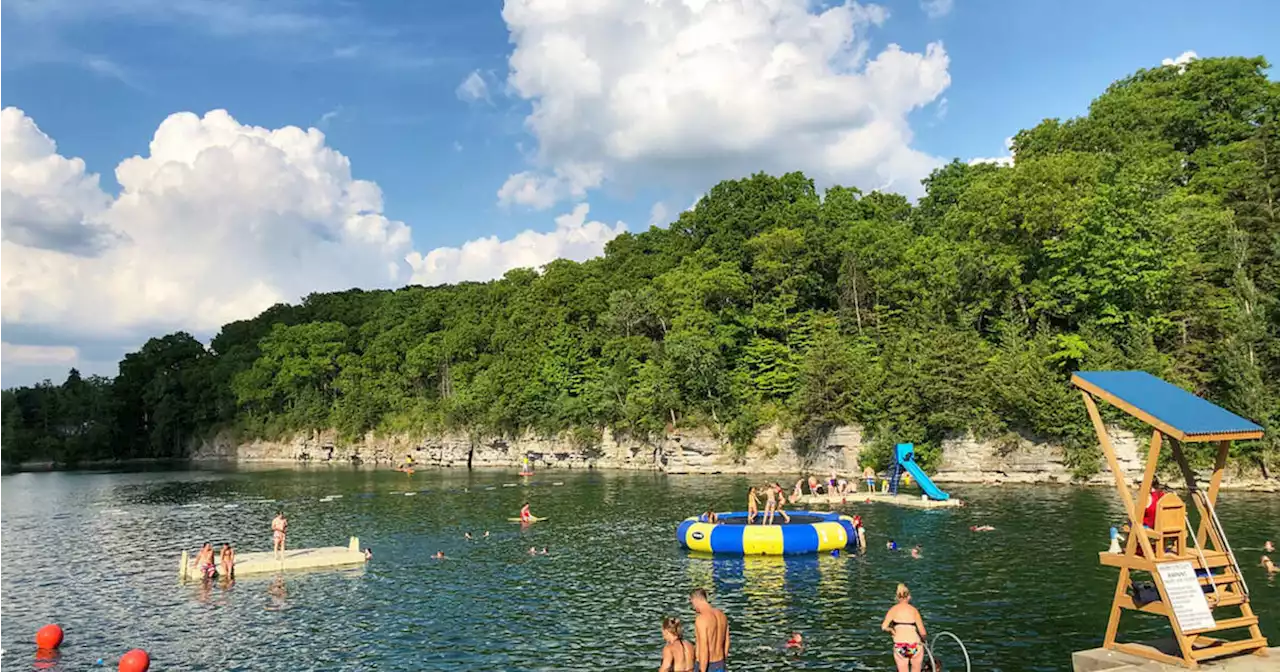 Ontario's abandoned limestone quarry opens for swimming this month