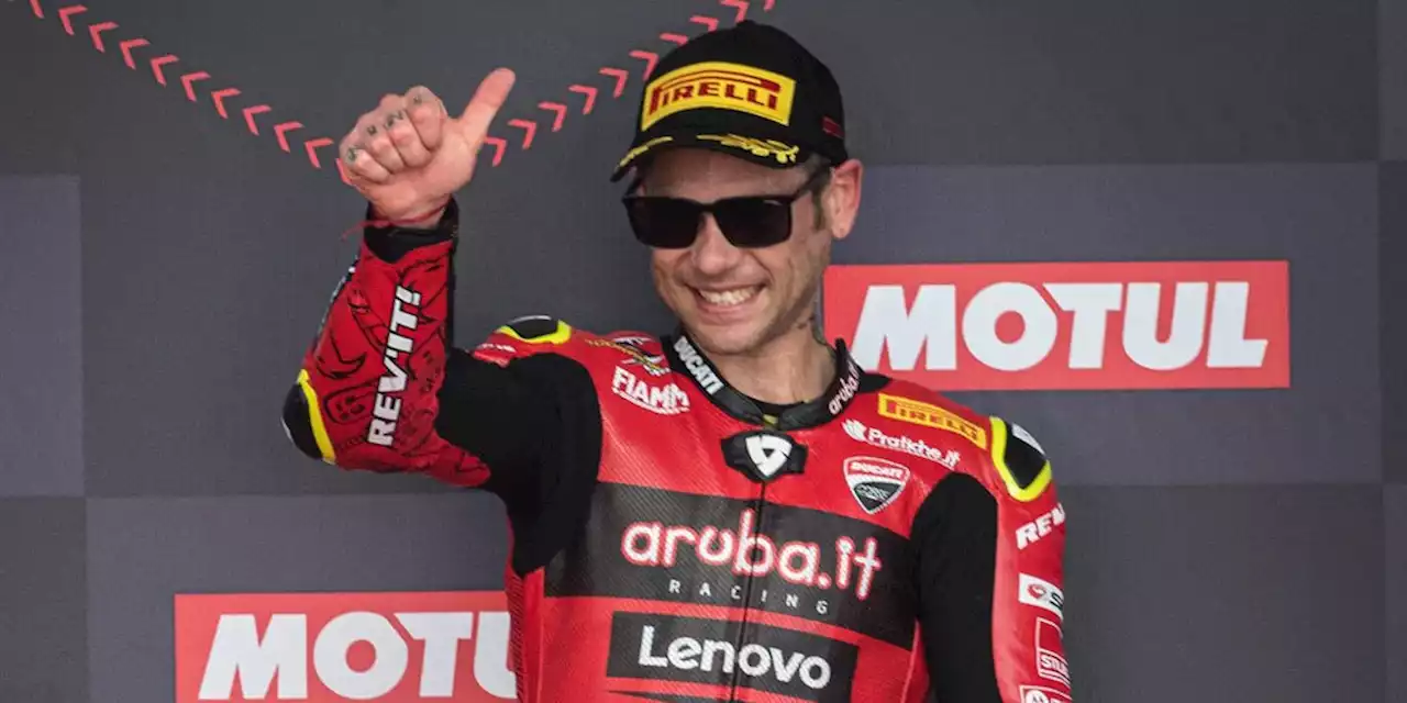 Hasil Race 1 WorldSBK Emilia-Romagna: Alvaro Bautista Menang, Ducati Podium Ganda - Bola.net