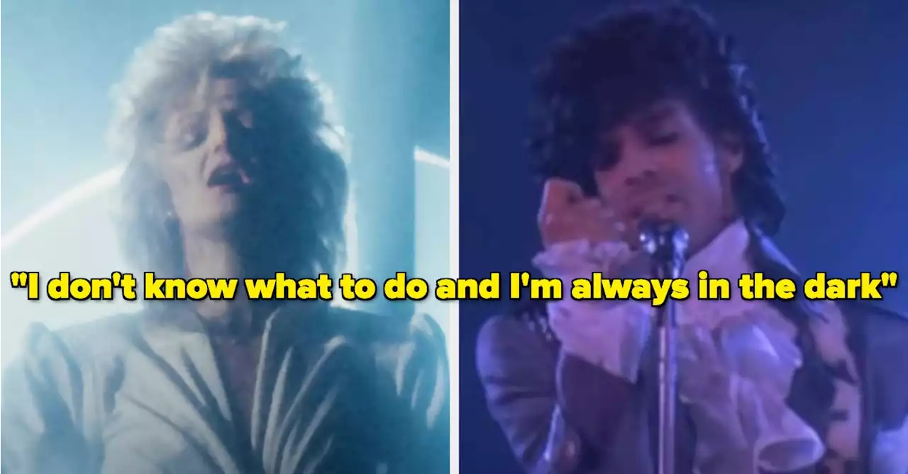 Let's See If You Can Match All Of These '80s Lyrics To The Songs They're From