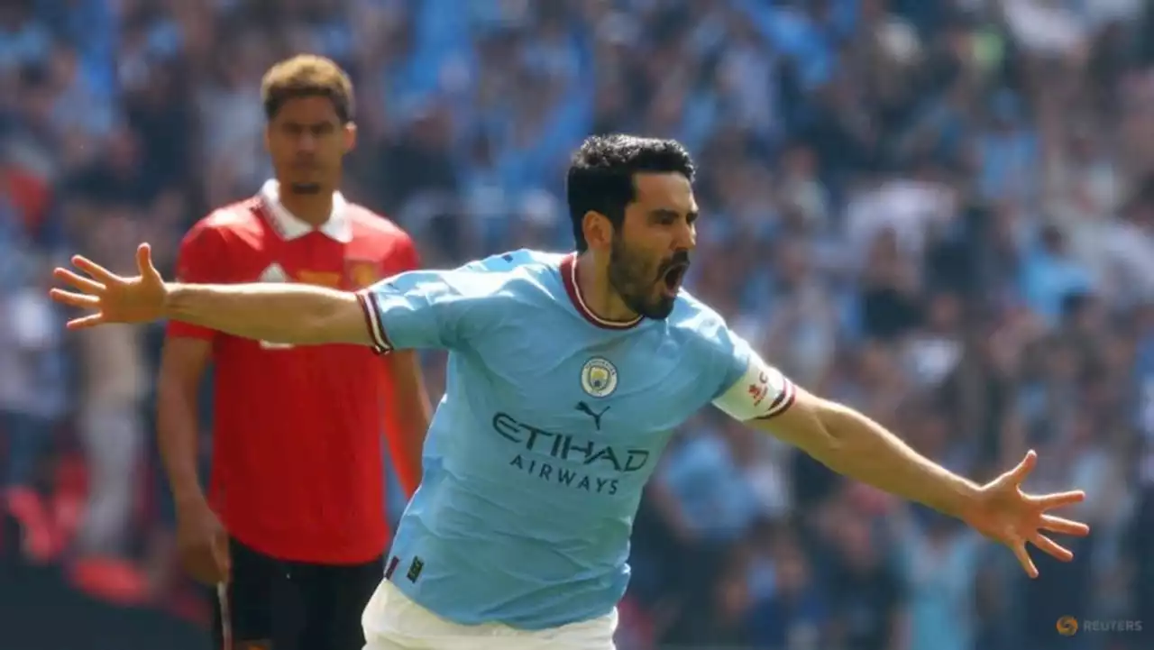 Gundogan double seals FA Cup final win for City over United