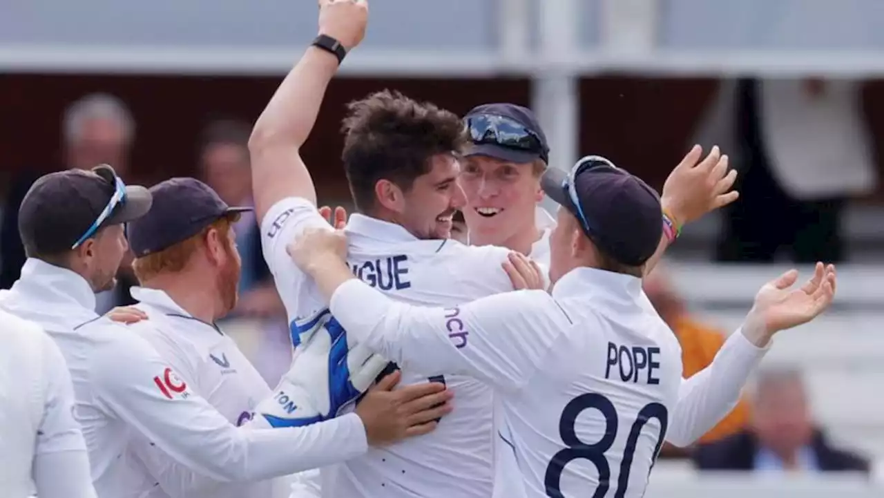 Tongue takes five wickets as England crush Ireland