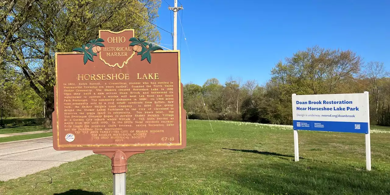 Shaker Heights, Cleveland Heights sued over Horseshoe Lake draining