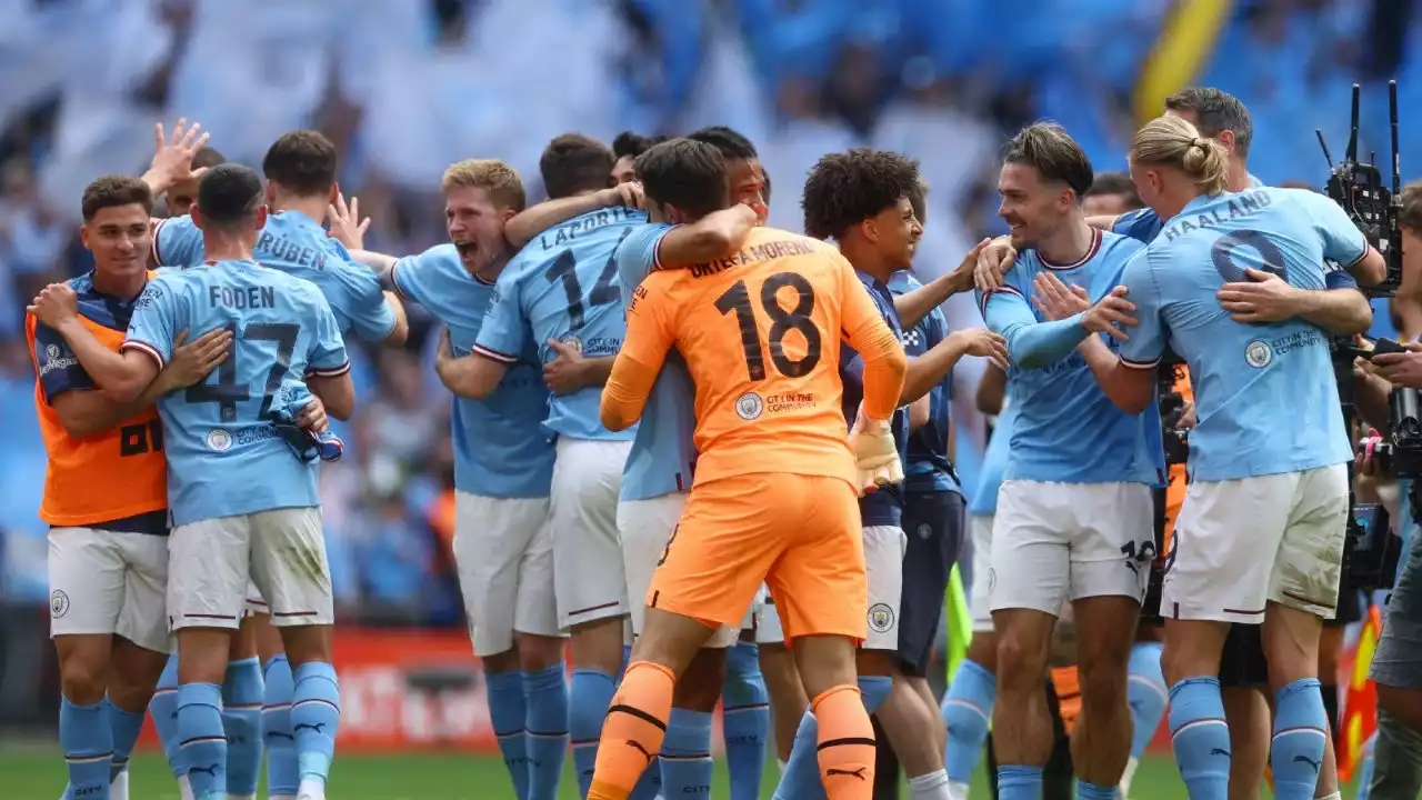 Rey de Inglaterra: Sin Julián Álvarez, Manchester City ganó el derby y se consagró en la FA Cup