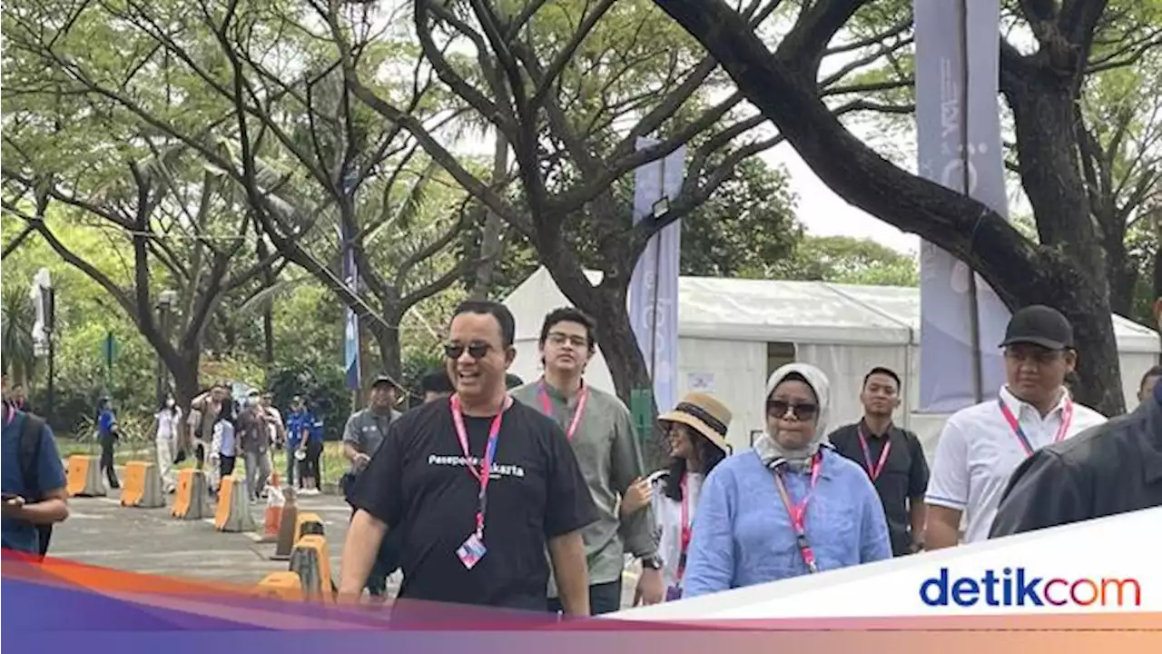 Anies Nonton Formula E Sekeluarga: Saya Beli Tiket, Bukan Undangan