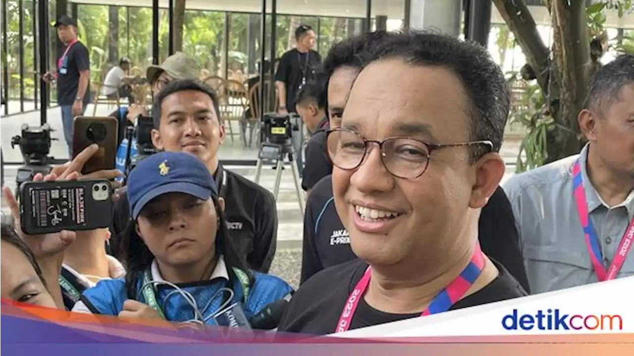 Respons Anies Usai Disebut Salah Baca Data Pembangunan Jalan Jokowi dan SBY