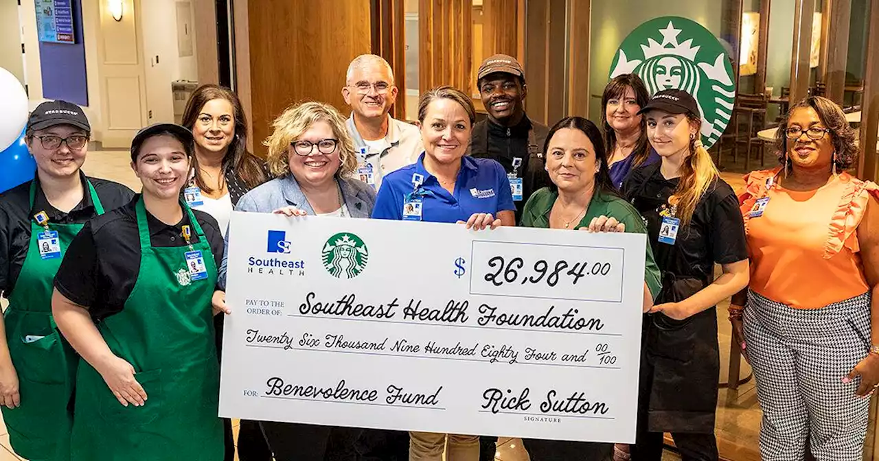 Southeast Health Starbucks gives back to health system employees