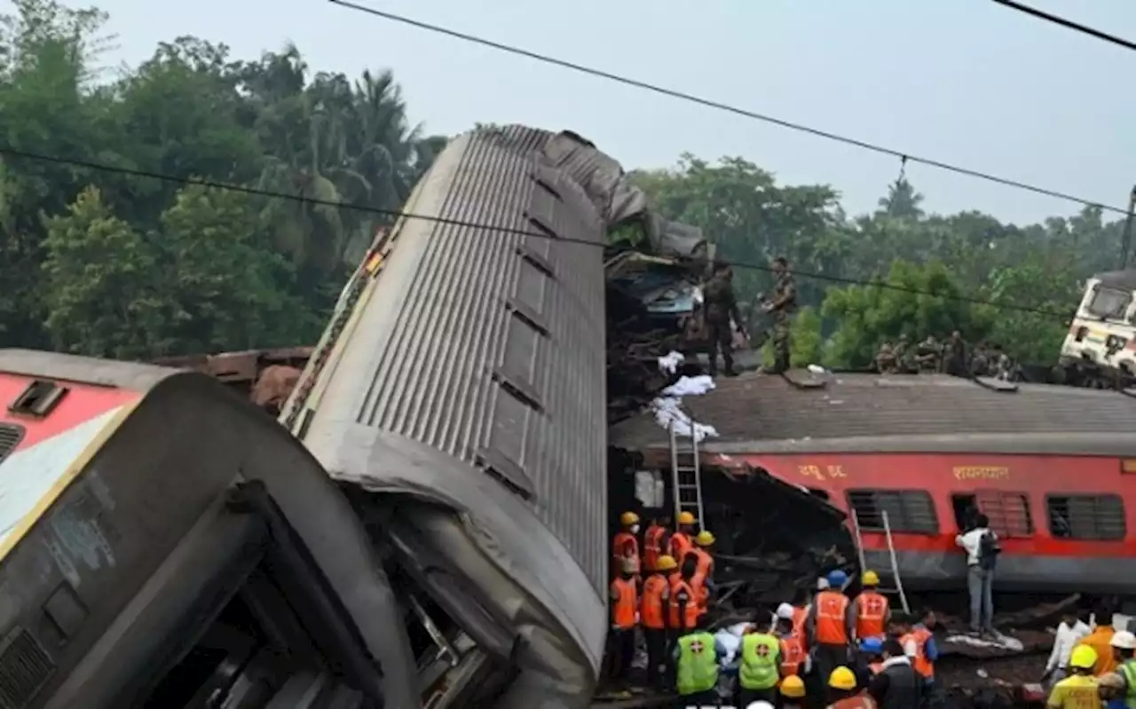 Smashed carriages and corpses: India's train disaster leaves at least 280 dead