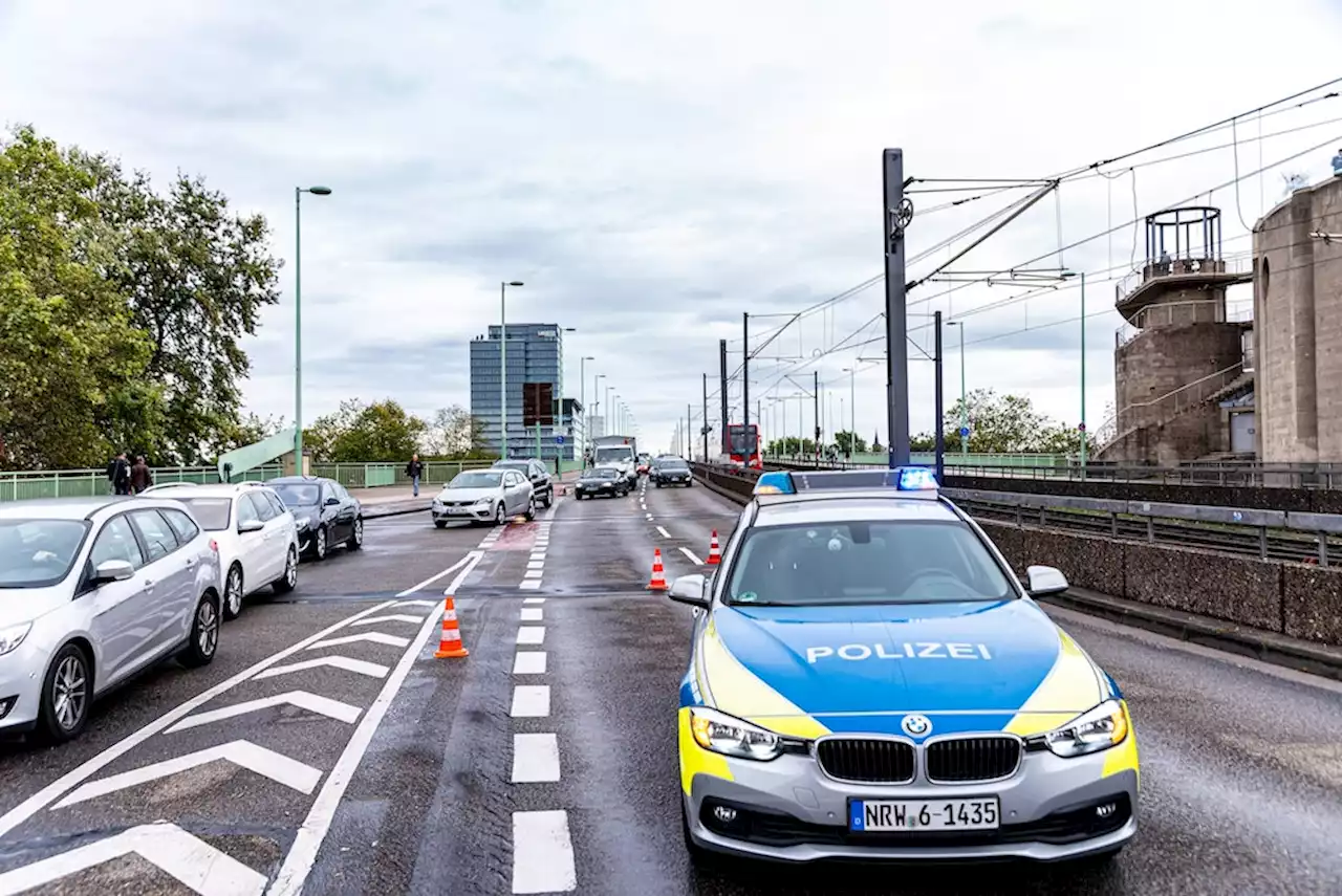 Deutzer Brücke gesperrt: Tödlicher Unfall am Heumarkt: Mann (35) erliegt seinen Verletzungen