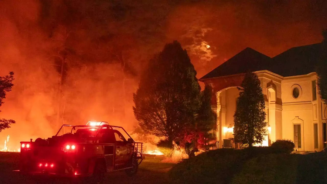 Flatiron Wildfire: Crews work to protect homes as uncontained fire sparks in Burlington County