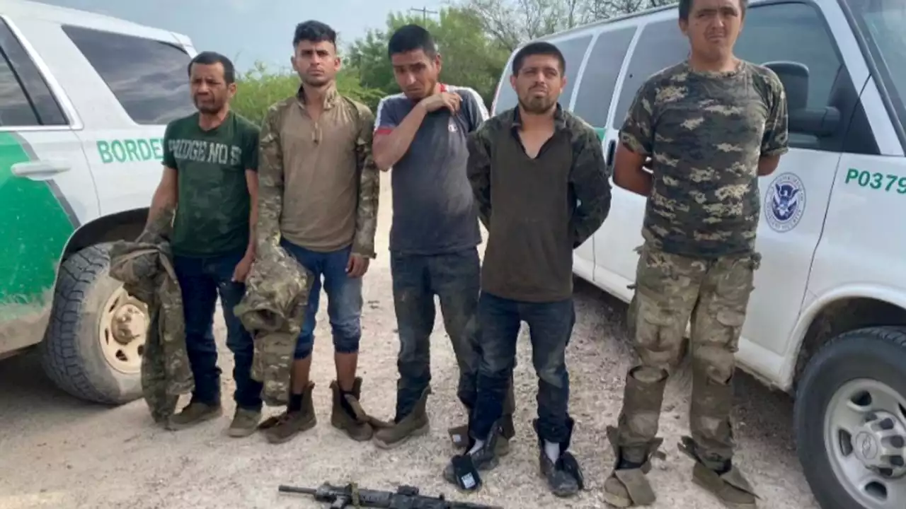 Armed suspected Mexican cartel members arrested on Texas side of border