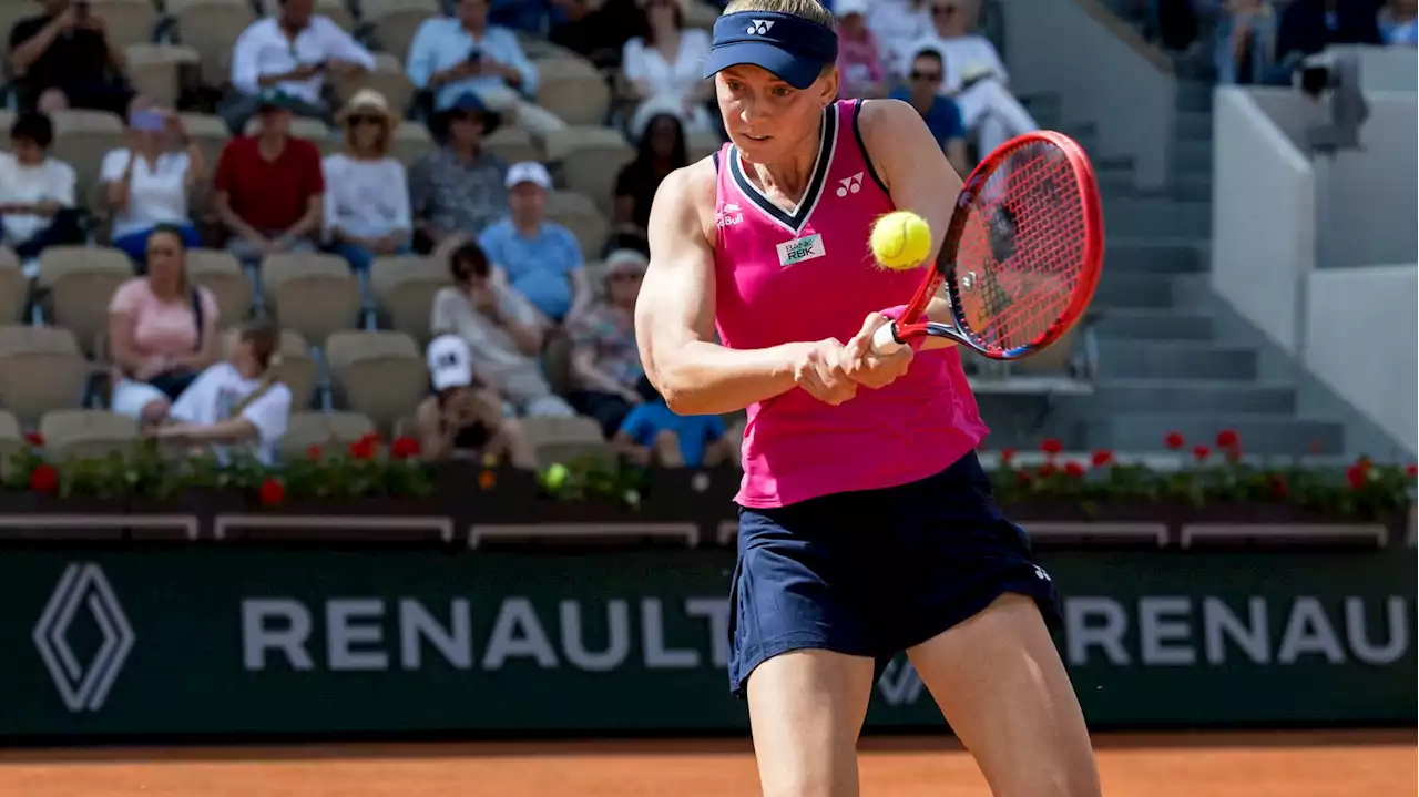 Roland-Garros 2023 : la numéro 4 mondiale Elena Rybakina déclare forfait