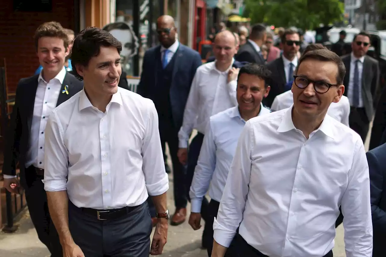 Trudeau takes his concerns about Poland’s LGBTQ record behind closed doors after publicly admonishing Italy