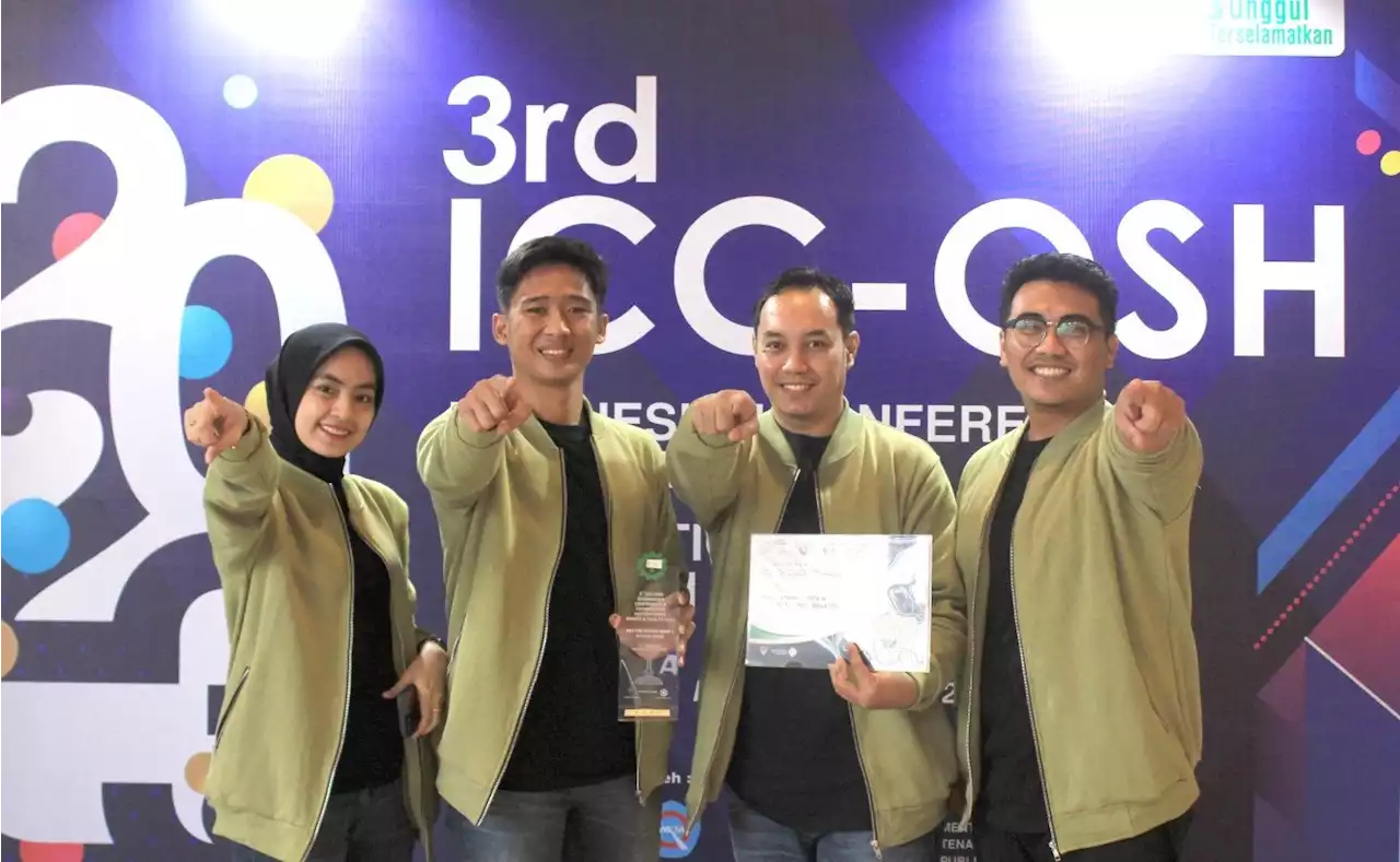 Keren! 3 Tim Inovasi Pupuk Kaltim Raih Predikat 4 Stars di Ajang ICC-OSH 2023