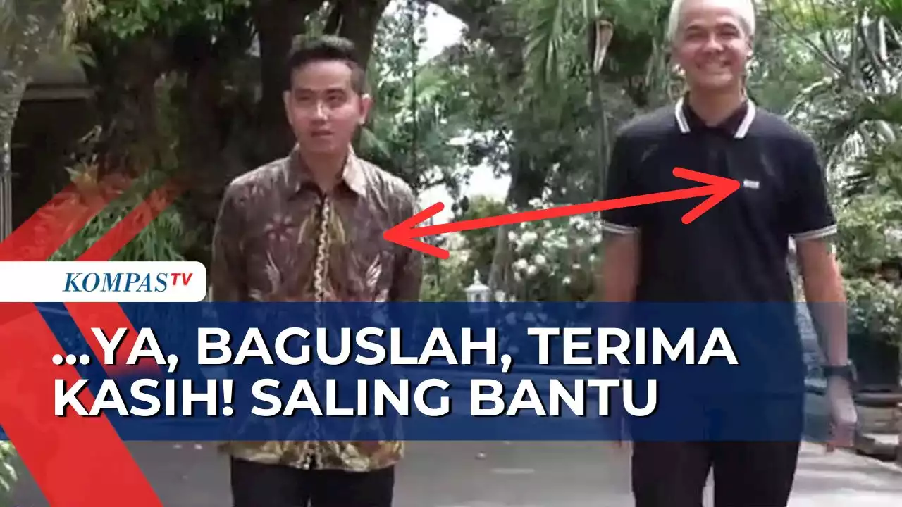 Gibran Rakabuming Raka Ditunjuk Jadi Juru Kampanye, Ganjar Pranowo Ucap Terima Kasih: Saling Bantu