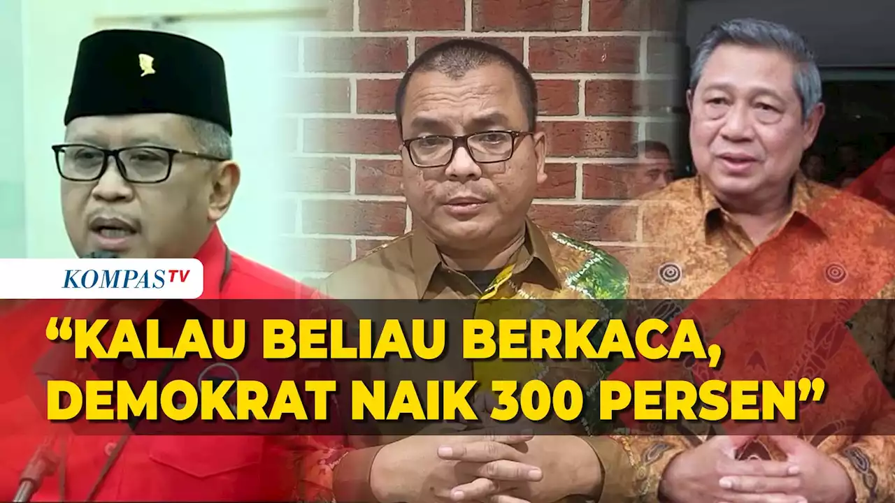 Hasto Singgung Denny Indrayana Tak Kritisi Kenaikan Suara Drastis Demokrat di Pemilu 2009