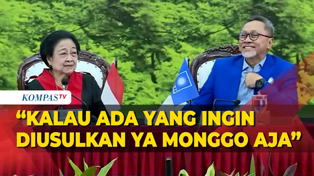 Jawab Megawati soal Cawapres Ganjar di Depan Ketum PAN: Ada yang Ingin Diusulkan Monggo Saja