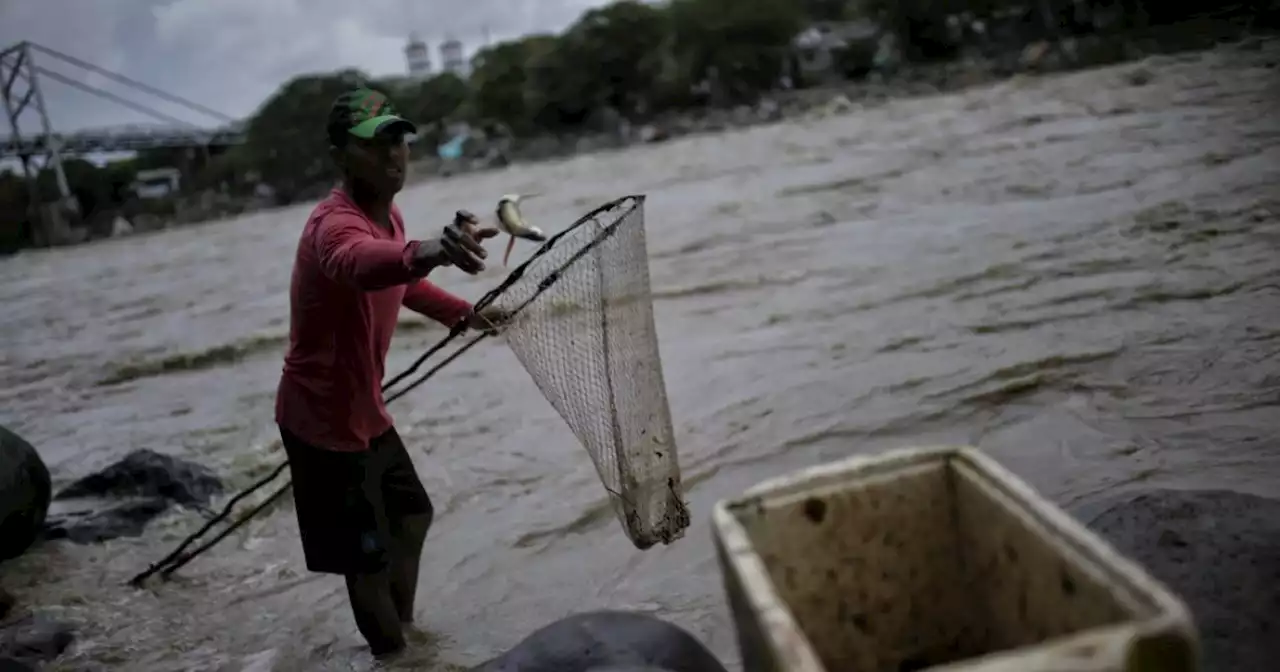 Pescadores luchan contra enfermedades de piel por contaminación en ríos del Magdalena Medio