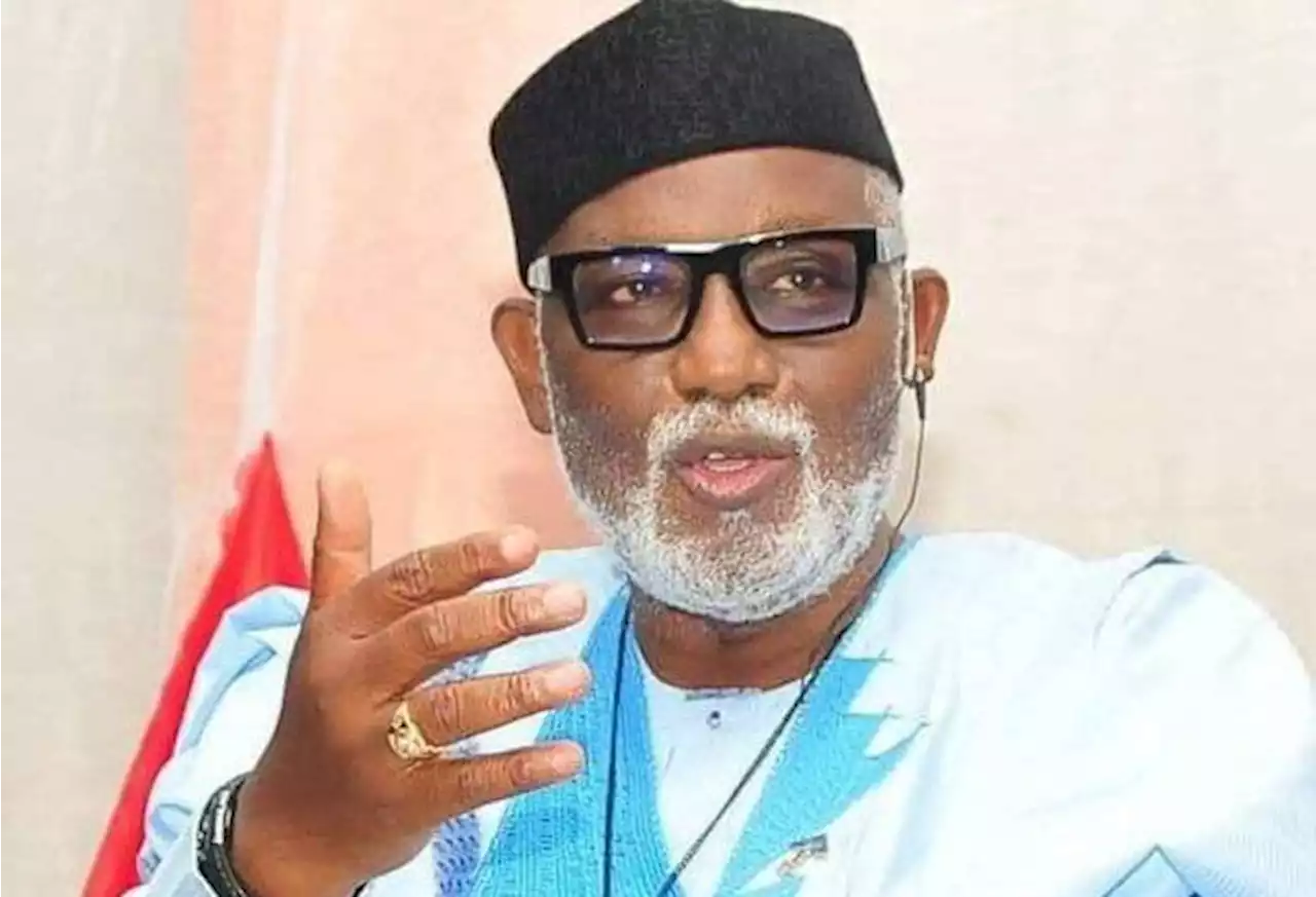 Ignore Akeredolu’s Death Rumour, Says Ondo Govt