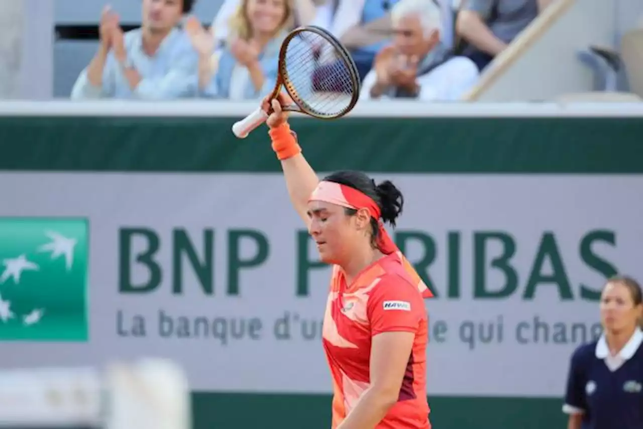 Ons Jabeur s'est employée pour atteindre les huitièmes de finale de Roland-Garros