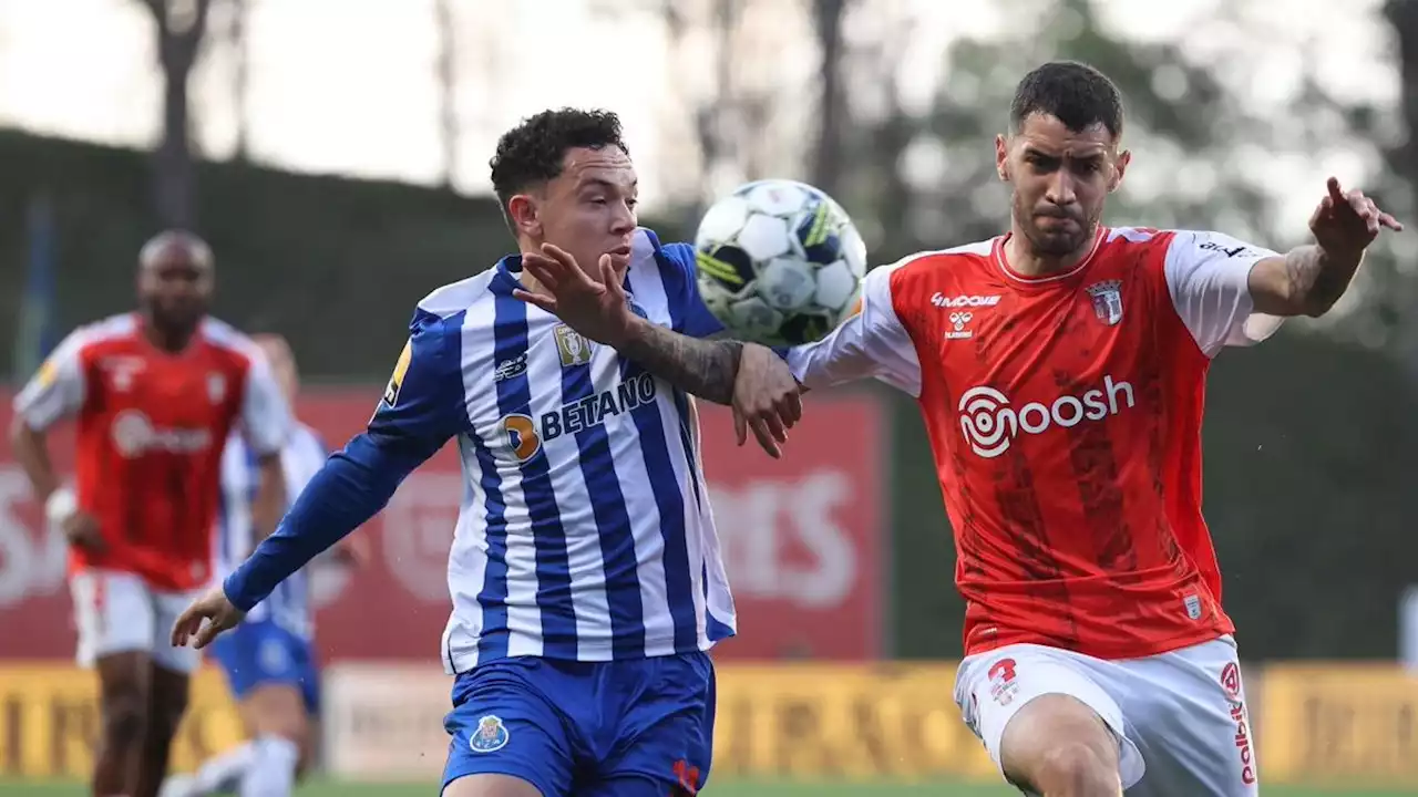 Sp. Braga: Tormena e Borja trabalham no relvado na véspera da final da Taça