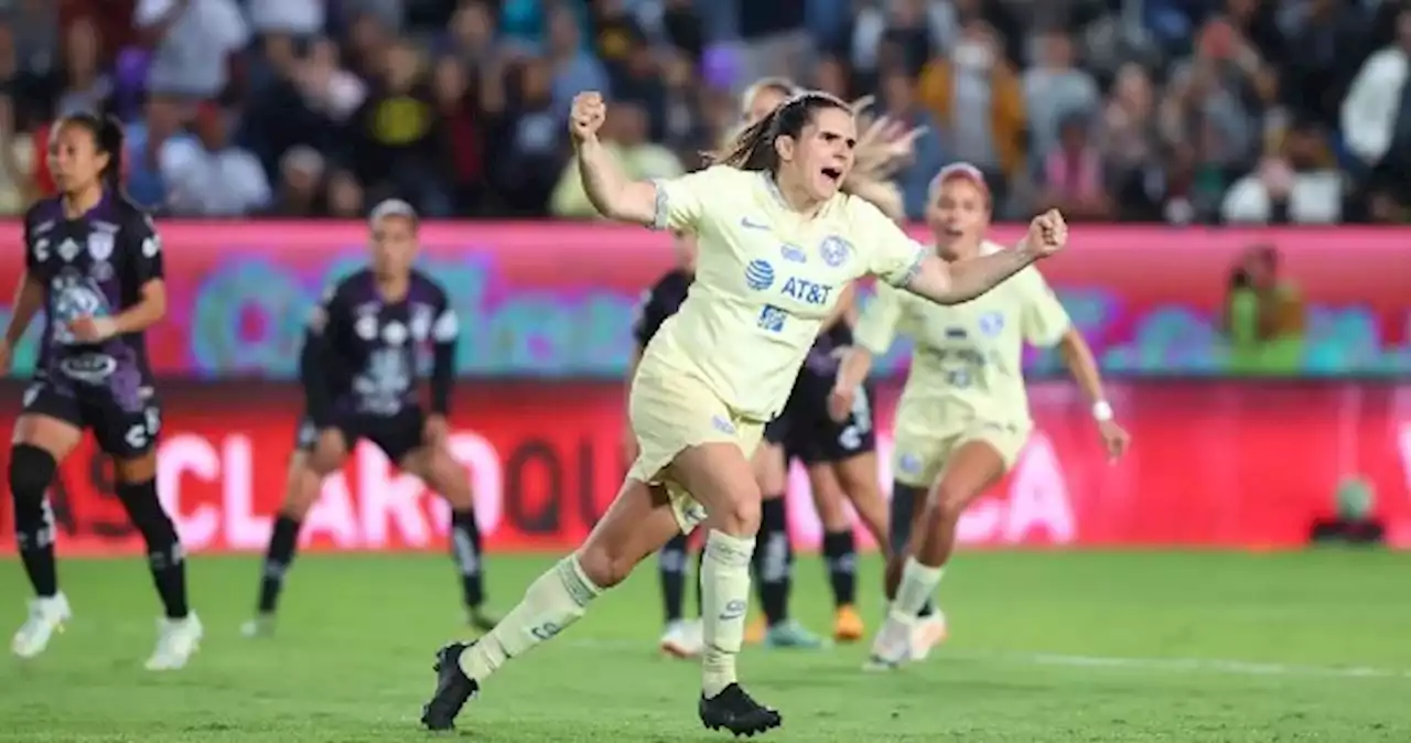 América Femenil remontó en el Hidalgo en cuestión de cinco minutos