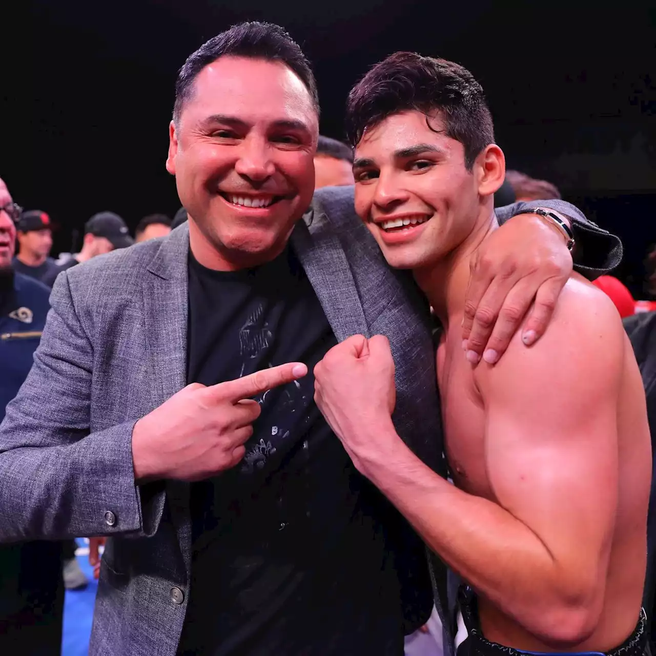 Oscar de la Hoya y Ryan García discuten en Twitter: ¿Sigues llorando?