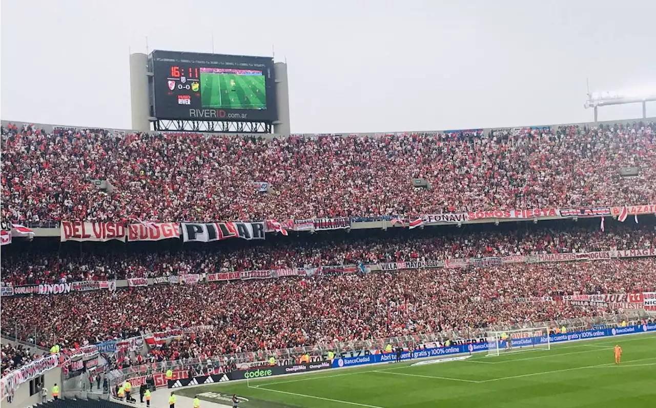 Murió aficionado durante partido River vs Defensa y Justicia