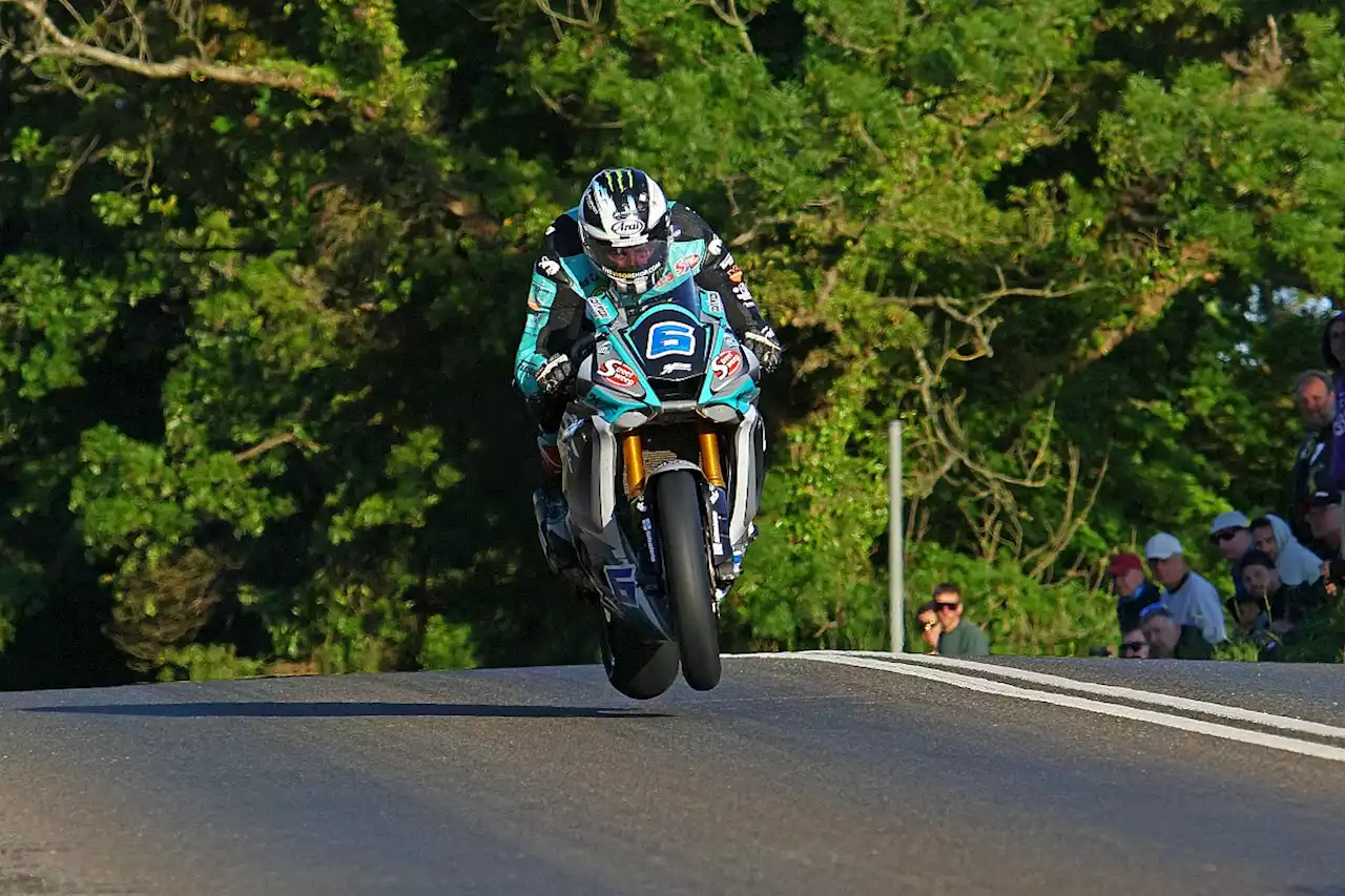 Isle of Man TT 2023: Dunlop dominates first Supersport race for 22nd win