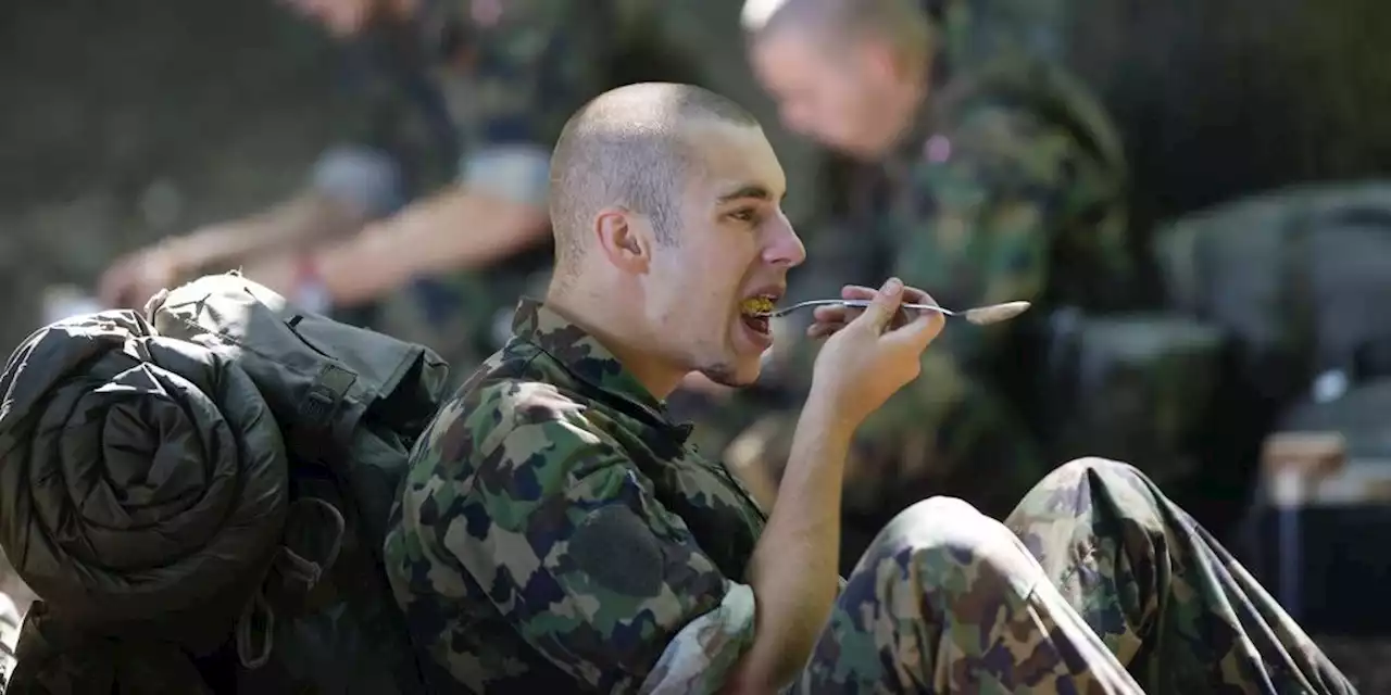 Schweizer Armee verpflegt sich mit Essen aus Deutschland