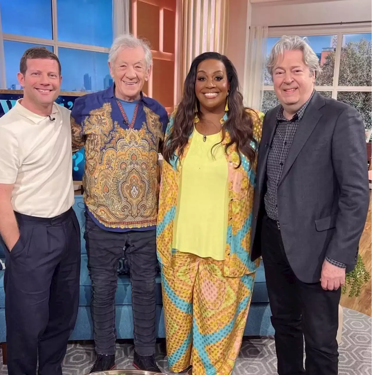 Dermot O'Leary gushes over This Morning team after hosting with Alison Hammond