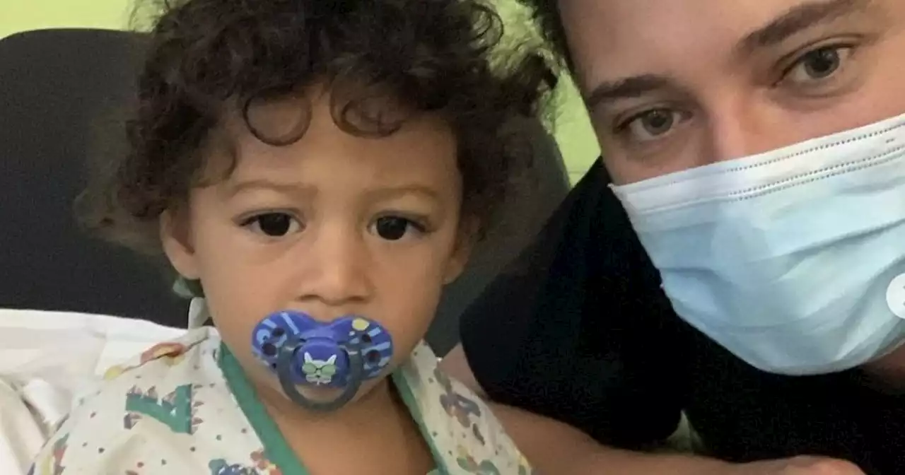 Myles Stephenson reveals baby son has suffered gut-wrenching stroke