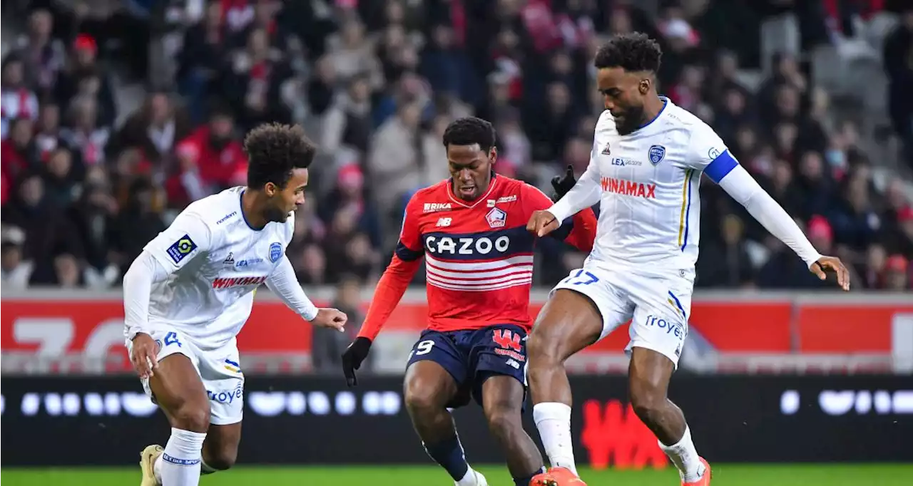 Troyes - Lille : les compos probables et les absents