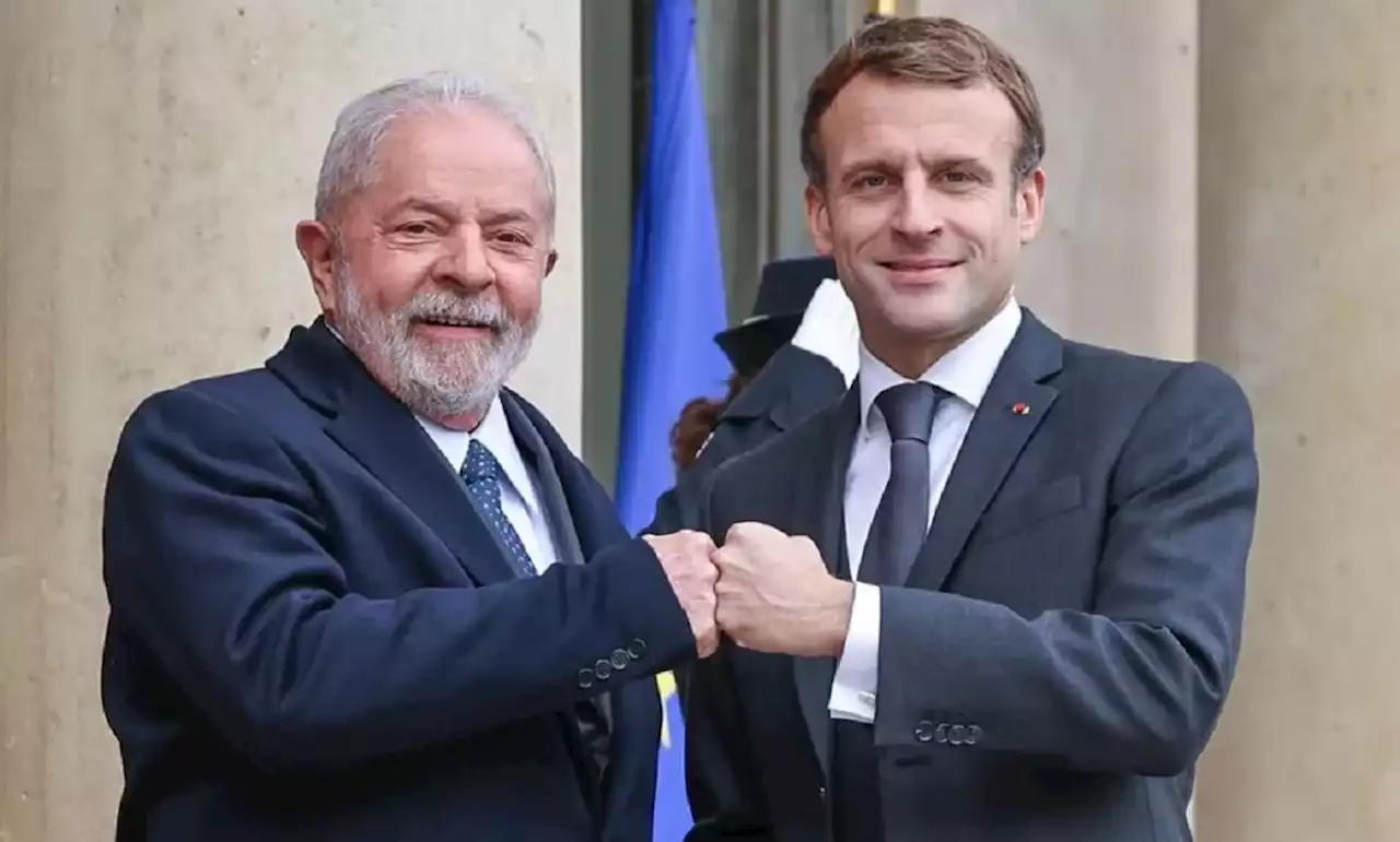 Macron anuncia que terá encontro com Lula em Paris no final de junho