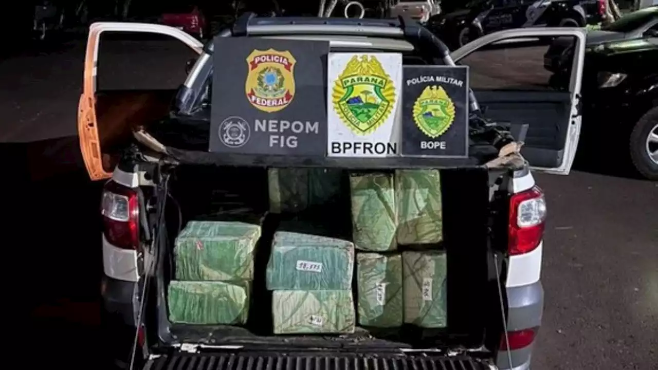 Polícia Federal apreende meia tonelada de drogas em Foz do Iguaçu