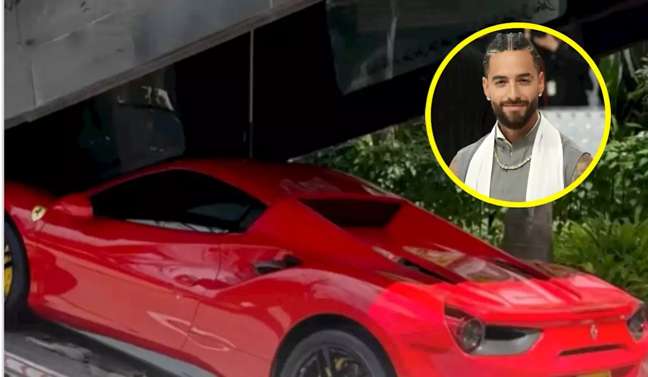 Qué tiene que ver Maluma con el Ferrari de $ 1.200 millones que circula en Barranquilla - Pulzo