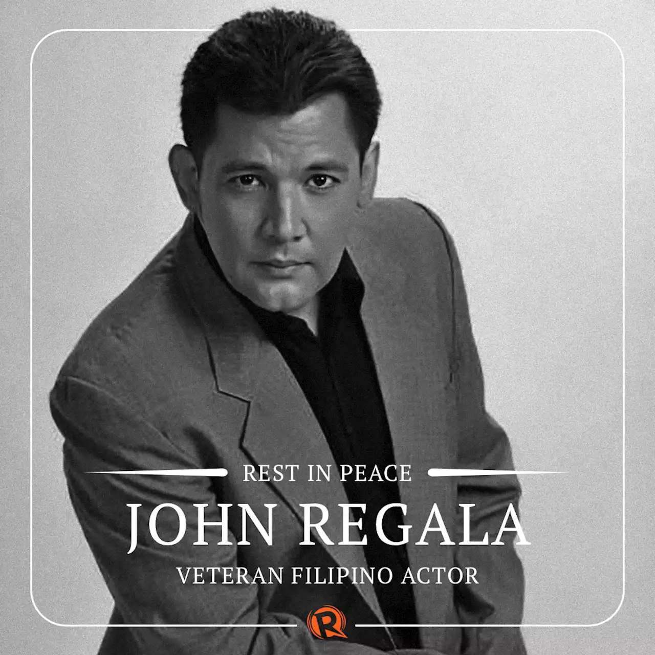 Actor John Regala dies