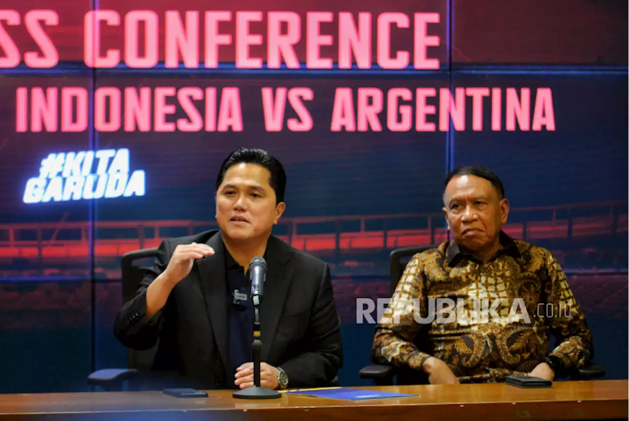 Gandeng JFA, Langkah Strategis Erick Thohir Selesaikan Masalah Wasit di Liga 1 |Republika Online