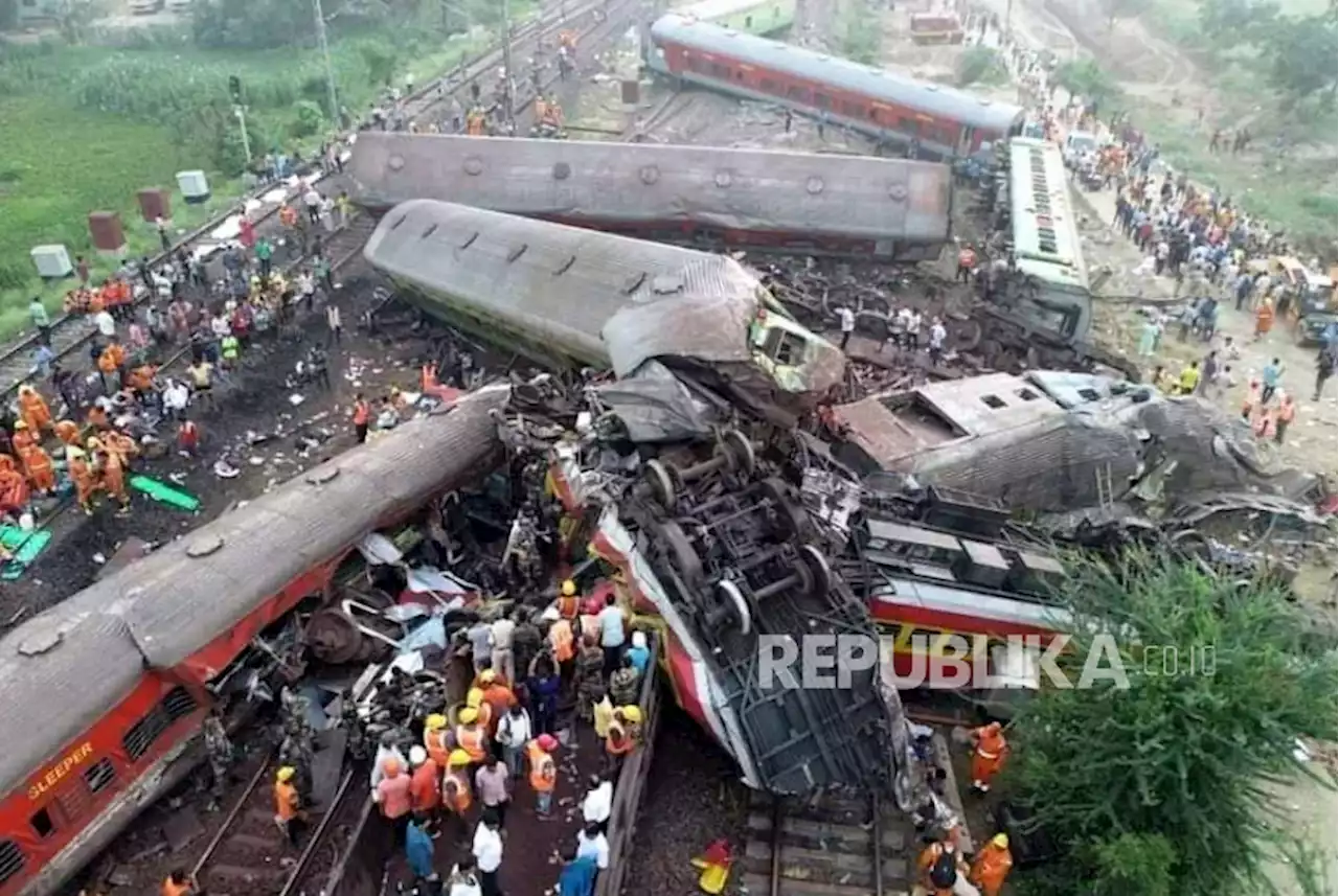 Indonesia Sampaikan Belasungkawa Atas Insiden Kecelakaan Kereta di India |Republika Online