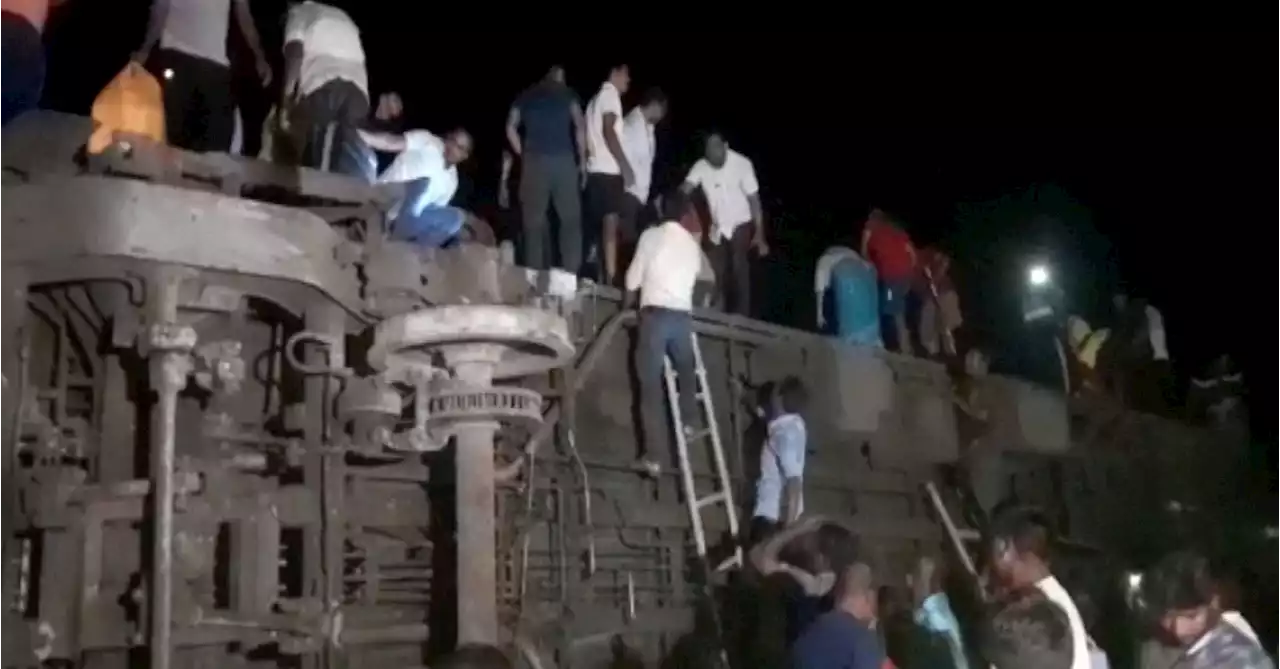 Indian train crash death toll jumps to 233, another 900 injured